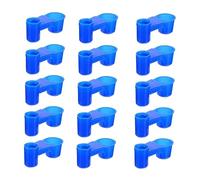 CVUTOVO 20pcs Birds Water Dispenser Cups Dual Port Bird Waterer for Cage Clean Water Supply Convenient and Easy to Use