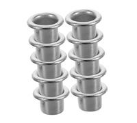 CVUTOVO 20pcs Drum Air Hole Vents Metal Drum Accessories for Kit Snare Loft Ventilation