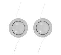 CVUTOVO 2pcs Dome Tweeter Replacement Kit 25 Core Voice Coil, Metal and Plastic Diaphragm Assembly for Car Audio and Studio Monitor Tweeter Repair, Lowers Thermal Compression for Stage Use