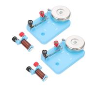 CVUTOVO 2pcs Experimental Electric Bell Physics Experiment Circuit Equipment for School Science Lab Teaching Electromagnetism Educational Tool