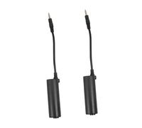 CVUTOVO 2pcs Guitar Adapter Audio Interface for Electric Guitar Effects Tone Control User Friendly Design Versatile Compatibility with Electric Bass for Devices