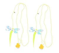 CVUTOVO 2pcs Hanging Cat Toy Interactive Door Swing Toys for Indoor Kittens and Lightweight Felt Design to Engage Your Cat Energy and Vitality