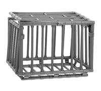 CVUTOVO 2pcs Mini Pet Cage Model Diy Miniature Animal Decor Cage for Small Pets Versatile for Crafting and Bedroom Decoration