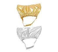 CVUTOVO 2Pcs Pet Shower Caps Bath Hats for Cats Dogs High Grade for Home Use Ear Protection Practical for Pet Owners