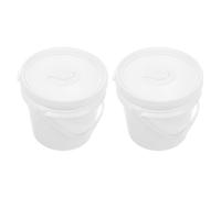 CVUTOVO 2pcs Portable Wipe Dispenser Container with Lid and Handle, Large Capacity Plastic Wet Towel Holder for Car and Bathroom, Sealed Freshness and Safe Material for Parents