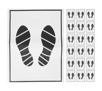 CVUTOVO 35pcs Waterproof Rugs Disposable Car Mats White Paper Protective Barrier for Car Floor Carpet Interior Use