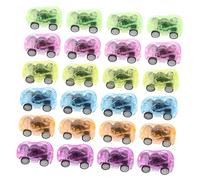 CVUTOVO 36PCS Mini Pull Back Car Educational Cars for Safe and Fun Early Learning Vehicle Models Random Colors Random Color