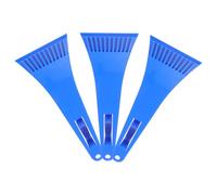 CVUTOVO 3pcs Freezer Frost Shovel Ice Remover Abs Blue Deicing Tool