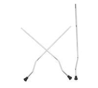 CVUTOVO 3Pcs Metal Drum Leg Durable Replacement Feet for Floor Tom and Percussion Instruments Ergonomic Non Slip Design Easy to Pack and Carry Fit for Drum Types