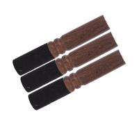 CVUTOVO 3PCS Nepalese Singing Bowl Mallet with Wooden Striker for Enhanced Sound Clarity Comfortable Grip Rhythm Mallet for Meditation and Sound Therapy Compact Lightweight Resonance Bowl