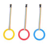 CVUTOVO 3pcs Safety Walking Rope for Boys and Girls Detachable Toddler Leash with Handle Sturdy Preschool Walking Harness for Kindergarten and Daycare