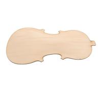 CVUTOVO 4/4 Size Unfinished Violin Back Panel Wood Plate for Luthier DIY Accessory Upgrades with Acoustic Performance and Optimized Resonance, for Violin Making and Repair Projects