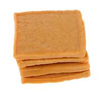 CVUTOVO 4pcs Artificial Tofu Food Model Realistic Fake Dried Tofu for Home and Store Decoration Creative Craftsmanship for Simulated Kitchens and Restaurants
