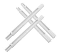 CVUTOVO 4pcs Baby Crib Mobile Extension Arms Replacement Rods 20cm Extended Poles for Crib Bell Stand Nursery Hanging Rattle Toys Accessories for Infant Play