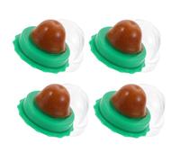 CVUTOVO 4pcs Catnip Lollipop Kitten Treats Vitamins Nutritional Cat Mint Chew Snacks Interactive Indoor Pet Licking Candy for Cats and Kittens