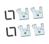 CVUTOVO 4sets Automatic Pet Cage Lock Cage Latch Easy Locking Design for Cat and Dog