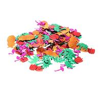 CVUTOVO 5 Packs Summer Party Confetti Decoration Set Fun Hawaiian Themed Table Confetti for Cards Wraps Invitations More Lightweight Elegant Party Supplies