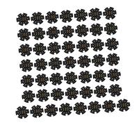 CVUTOVO 50pcs Plastic Bingo Game Counters Lightweight Abs Chips for Learning Counting and Gambling for Classroom Events and