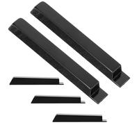 CVUTOVO 5pcs Piano Keytops Black Keys Piano Replacing Keys for Musician Accessories