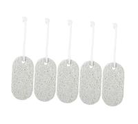 CVUTOVO 5Pcs Volcanic Rock Pet Chew for Rabbits Hamsters Chinchillas Guinea Pigs Small Animals Teeth Grinding Blocks High Calcium Natural Dental Care