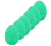 CVUTOVO 6pcs Unique Boys and Girls Musical Instruments Plastic Maracas Eggs Egg Toys for Boys and Girls Promoting Social Skills and Music Education