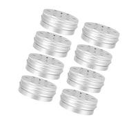 CVUTOVO 8pcs Dog Scent Training Tins Kit Capacity Aluminum Canisters for Working Dogs Scent Detection Equipment