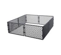 CVUTOVO 8Pcs Miniature Fence Props Plastic Garden Fence for DIY Miniature Landscapes and Prison Scenes Secure Design for Safe Enclosed Areas Versatile Building and Decoration