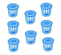 CVUTOVO 8pcs Parrot Food Storage Basket Durable Vegetable Fruit Holder for Birds Easy to Install Cage Feeding for Parrots and Pets