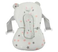 CVUTOVO Adjustable Bath Support Mat Non-Skid Newborn Floating Cushion for Bathtub with Folding Design Easy to Clean and Store Practical Bathing Seat for Boys