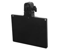 CVUTOVO Adjustable Microphone Stand Tray with Clamp Firm Rack Shelf for Live Streaming Music Karaoke Recording Fit for Mic Speaker Selfie Light and Phone Tripods Raised Edges for Secure