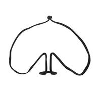 CVUTOVO Adjustable Rope Neck Hanging Microphone Holder Convenient Portable Mic Rack for Stage Lightweight Stable Fits Microphones up for Everyone from Beginners to Professionals