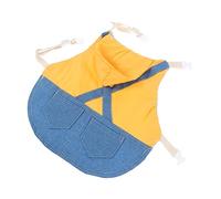 CVUTOVO Adorable Rabbit Costume Clothes with Leash Extra Long Pulling Rope for Outdoor Walking Comfortable Fit for Pet Bunnies Hand Crafted Decoration for Daily Use