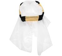 CVUTOVO Arabian Hat for Adults Lightweight Cosplay Costume Accessory Party Festival Headwear Role-playing Prop for Celebration and Dance Performance