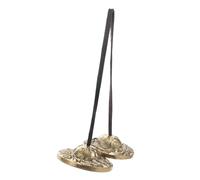CVUTOVO Authentic Tibetan Tingsha Meditation Bells Chime Healing Sounds for Mindfulness