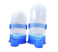 CVUTOVO Automatic Bird Feeder and Water Dispenser Material 2pcs Save Water and Labour, Cage Accessory for Easy Feeding Random Color for Parrot and Lark Cage