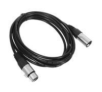 CVUTOVO Balanced Xlr Male to Female Microphone Cable Audio Extension for Dynamic Mics Mixers Stage Lighting Podcasting Recording Studio and Professional Sound Systems