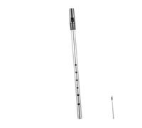 CVUTOVO Beginner Soprano Recorder in D Key Metal Flute Lightweight Copper Body with Resistance to Deformation for Music Practice and Performance