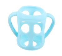 CVUTOVO Bottles Transition Silicone for Bottle Milk 160ml Handle Easy-Install with Attached Handle Helping Babies