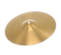 CVUTOVO Brass Crash Cymbal Jazz Drum Cymbal for Percussionists Crisp Sound for Various Drum Types and Performance Settings