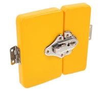 CVUTOVO Busy Board Door Hasp Latch Cognitive Sensory DIY Part for Fine Motor Skill Development Montessori Learning Accessory for Yellow