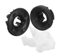 CVUTOVO Car Hood Prop Rod Clip Set for Engine Support Bracket Clamp, Hood Bumper Support Clips Compatible with Most Vehicles, Car Bonnet Retainer Clamp Accessories