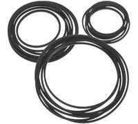 CVUTOVO Cassette Tape Recorder Belts 1Mm Square Flat Rubber Drive Belts 35-85Mm Mixed Pack 20 Pieces X 2 for Cassette Player and Dvd Drive Maintenance