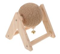 CVUTOVO Cat Scratching Globe for Cats and Bunnies Durable Claw Grinding Wear Resistant for Indoor Play and Stress Relief Small