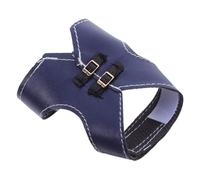 CVUTOVO Chickens Hen Mating Saddle Birds Cosplay Outfit Outdoor Hen Apron Bird Training Harness Saddle Apron Clothes for Parrot Flight Vest Parrot Flying Suit Vest Blue