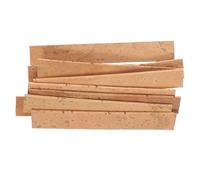 CVUTOVO Clarinet Cork Sheet Replacement 10pcs Set Natural Cork for Flute Saxophone Woodwind Instrument Repair Accessories Suitable for Clarinet Neck Joint