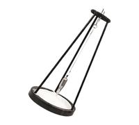 CVUTOVO Creative Metal Sand Pendulum Desktop Ornament, Black Gravity Sand Art for Office Desk Decor, Educational Executive Stress Relief and Home Shelf Decoration