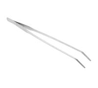 CVUTOVO Curved Tip Tweezers for Removing Foreground Carpet Plants Ergonomic Design Long Handle Stainless Steel 27cm Aquarium Planting Tool for Fish Tank Aquatic Plants