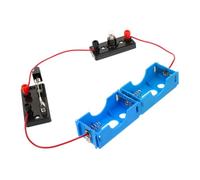 CVUTOVO DIY Electric Circuit Experiment Kit for Educational Science with Bulbs Switches and Wires for Primary School Science and Physics Lab