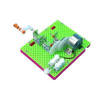 CVUTOVO DIY Hand Generator Kit for Boys and Girls Educational Science Experiment Toy Set for Primary School Students Creative Manual Generator Plaything for Learning Physics