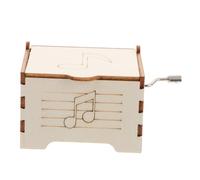 CVUTOVO DIY Music Box Hand Crank for Stem Education Science Experiment Creative Craft Kit Mechanical Music Box for Boys and Enhancing Manual Dexterity and Musical Interest